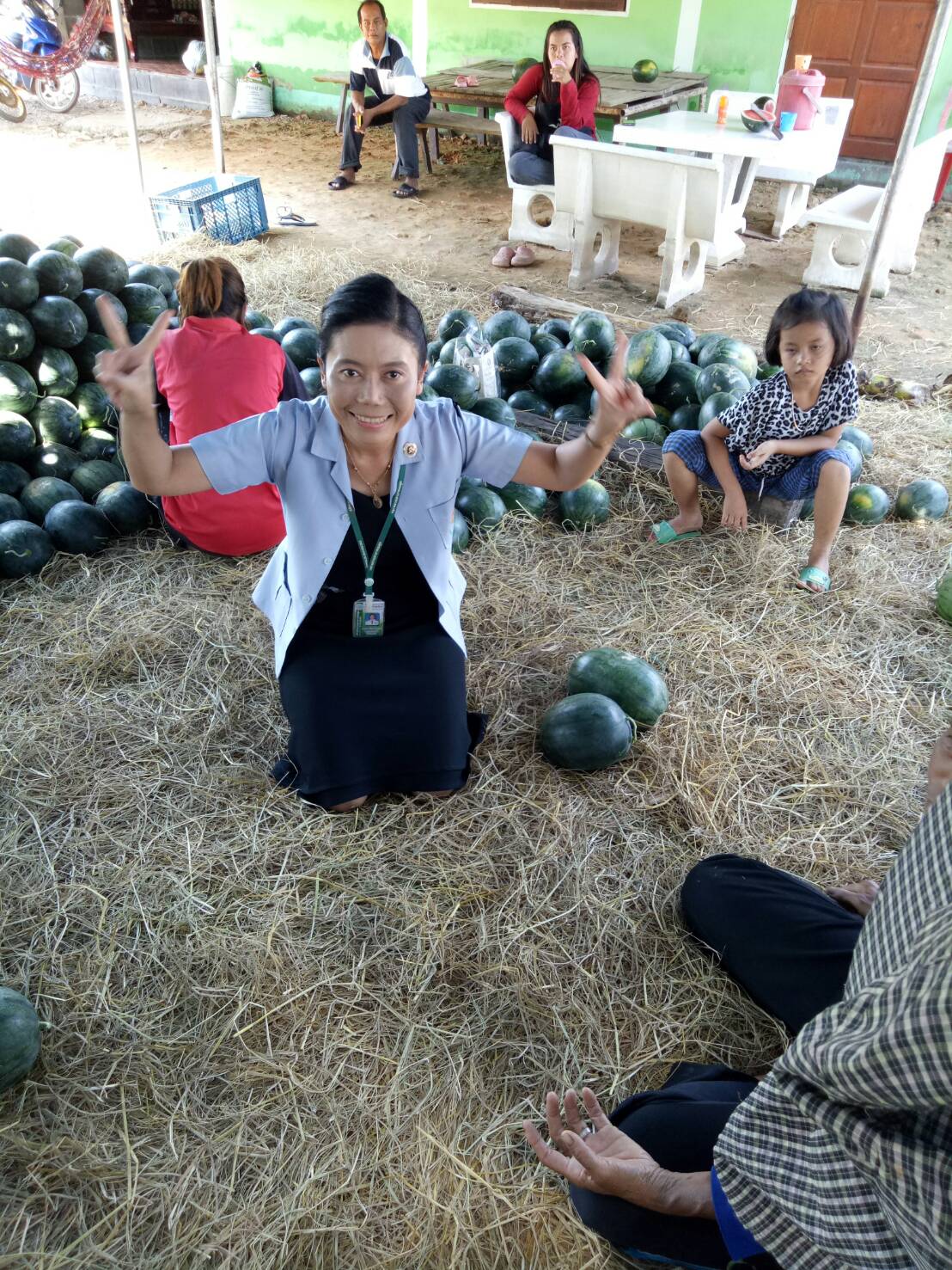 โครงการแตงโมปลอดสารพิษ ของดีบ้านทุงอ่าว ต.ศรีวิชัย